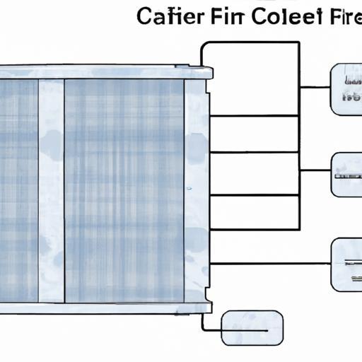 ¿Dónde está el filtro en un aire acondicionado Carrier?