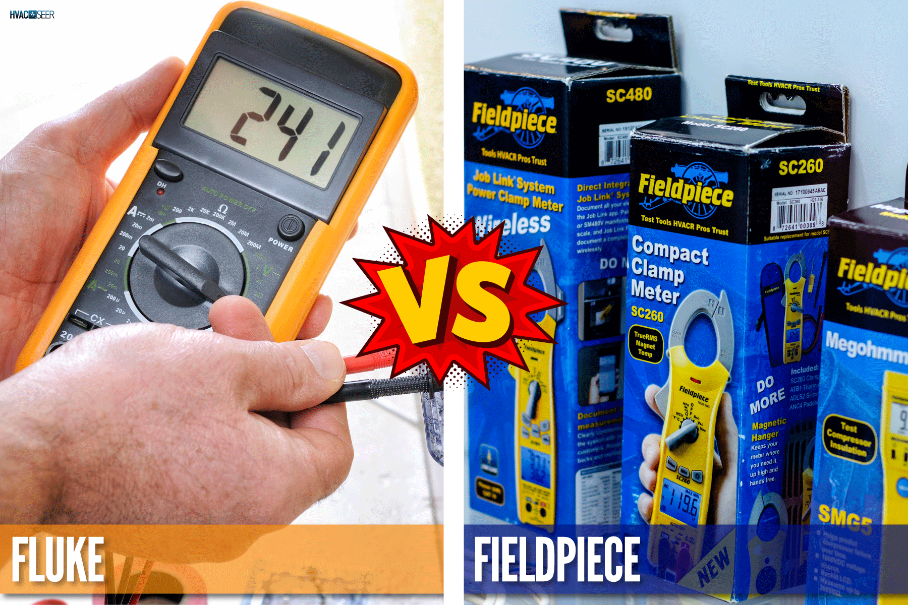 Fluke Vs Fieldpiece: ¿Qué multímetro elegir?