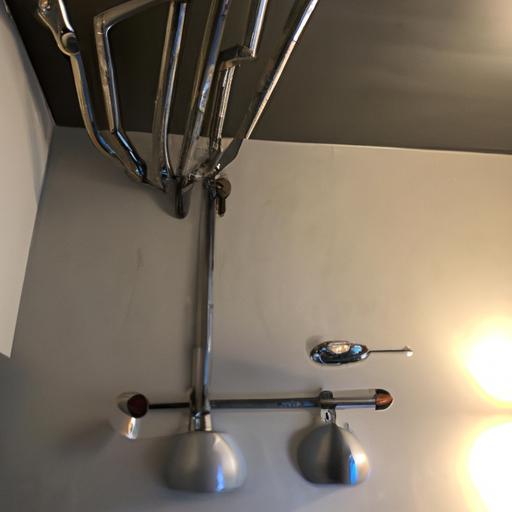 ¿Cómo ocultar tuberías debajo de un lavabo de baño colgante?