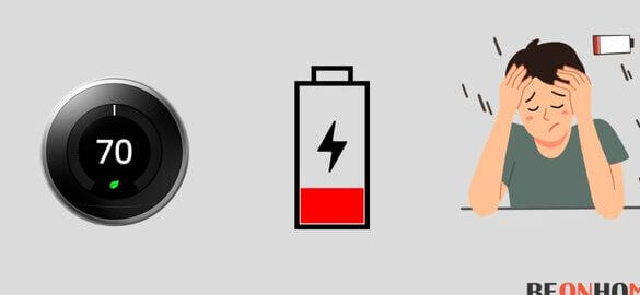 Mensaje de batería baja del termostato Nest: cómo solucionarlo rápidamente