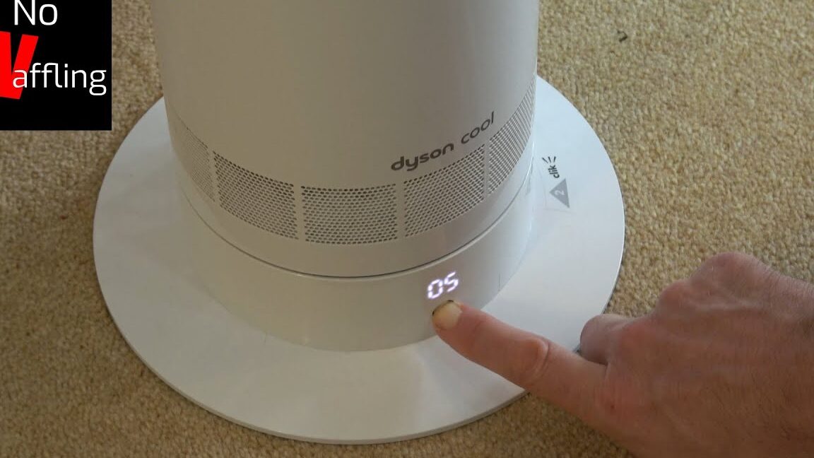 Dyson Cool Fan Tower Cómo controlar sin control remoto si se pierde