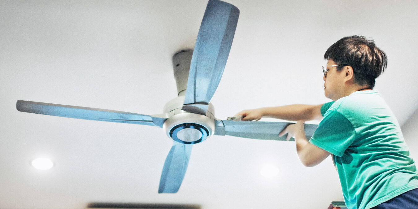 Cómo limpiar un ventilador de techo y con qué frecuencia hacerlo - HOY