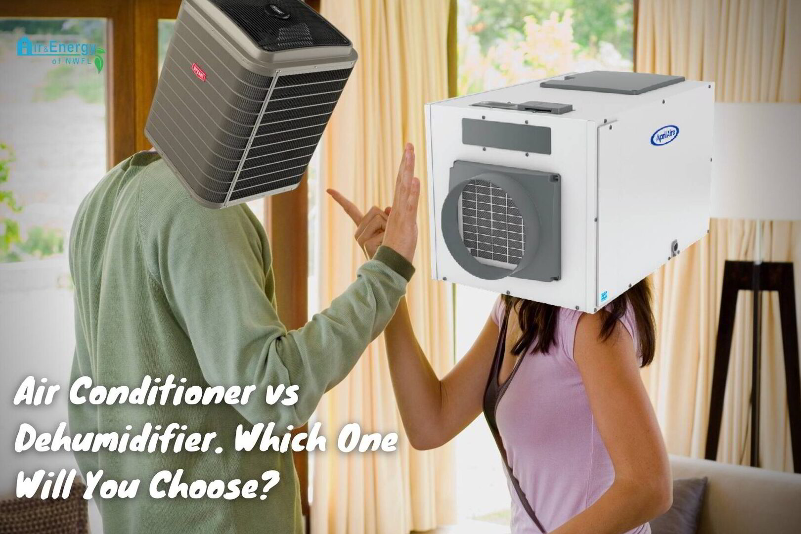 Aire acondicionado versus deshumidificador.
