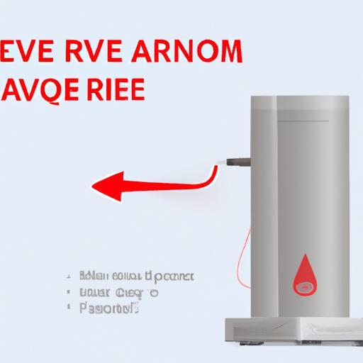 Purificador de aire Aroeve, luz roja. [Fixation Guide]