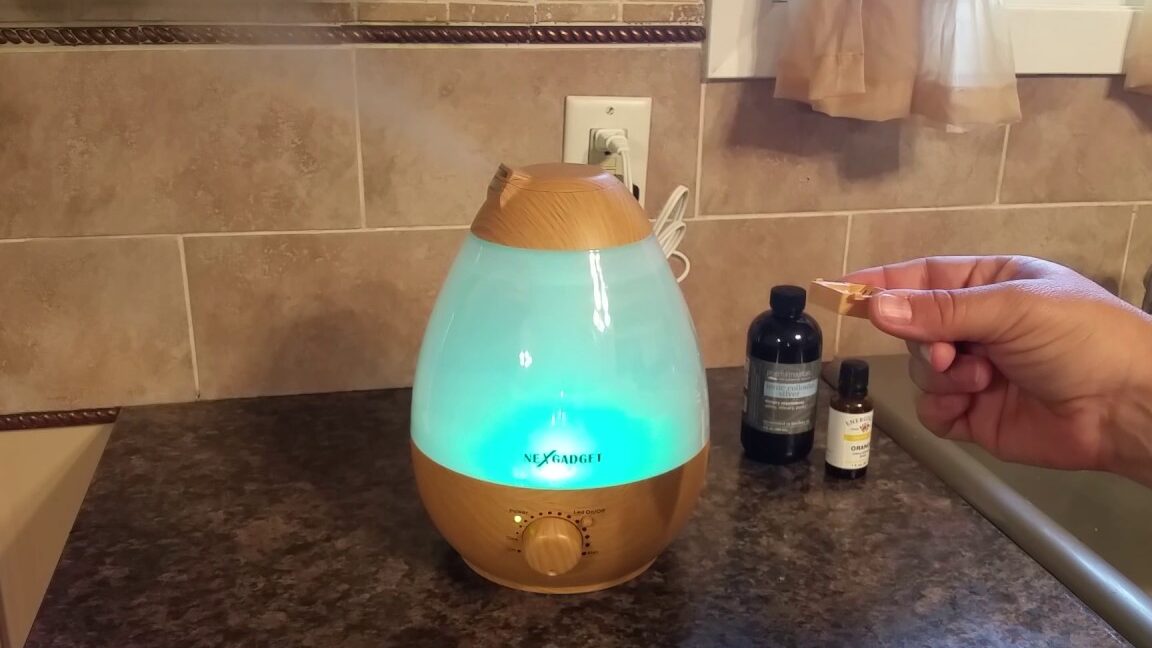 Humidificador NEXGADGET Cool Mist (se puede usar con aceite esencial)