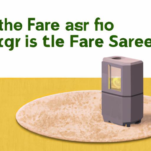 ¿Puedes colocar un purificador de aire en la alfombra? [Is It Safe]?