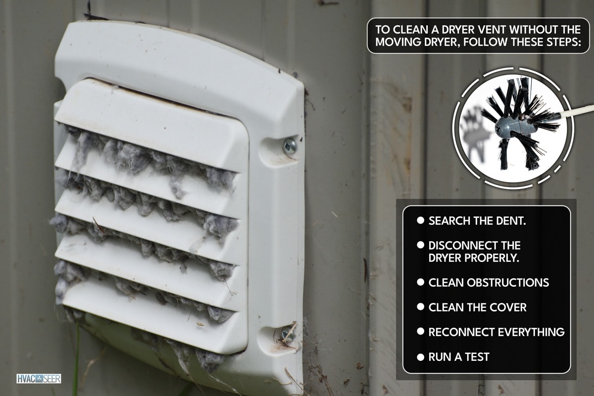 ¿Cómo limpiar la rejilla de ventilación de una secadora sin mover la secadora? ¿Cómo limpiar la rejilla de ventilación de una secadora sin mover la secadora?