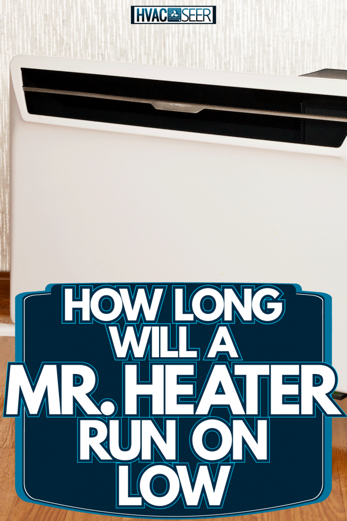 ¿Cuánto tiempo funcionará un Mr. Heater en bajo?