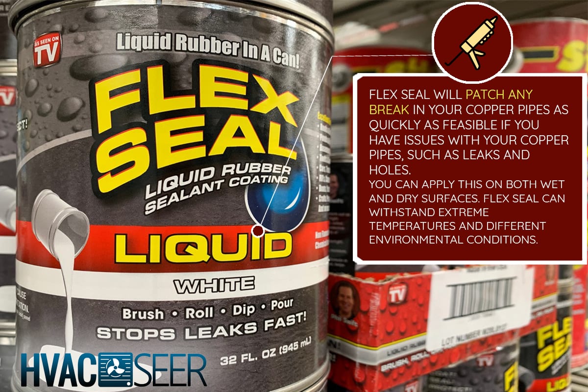 ¿Funciona Flex Seal en tuberías de cobre?