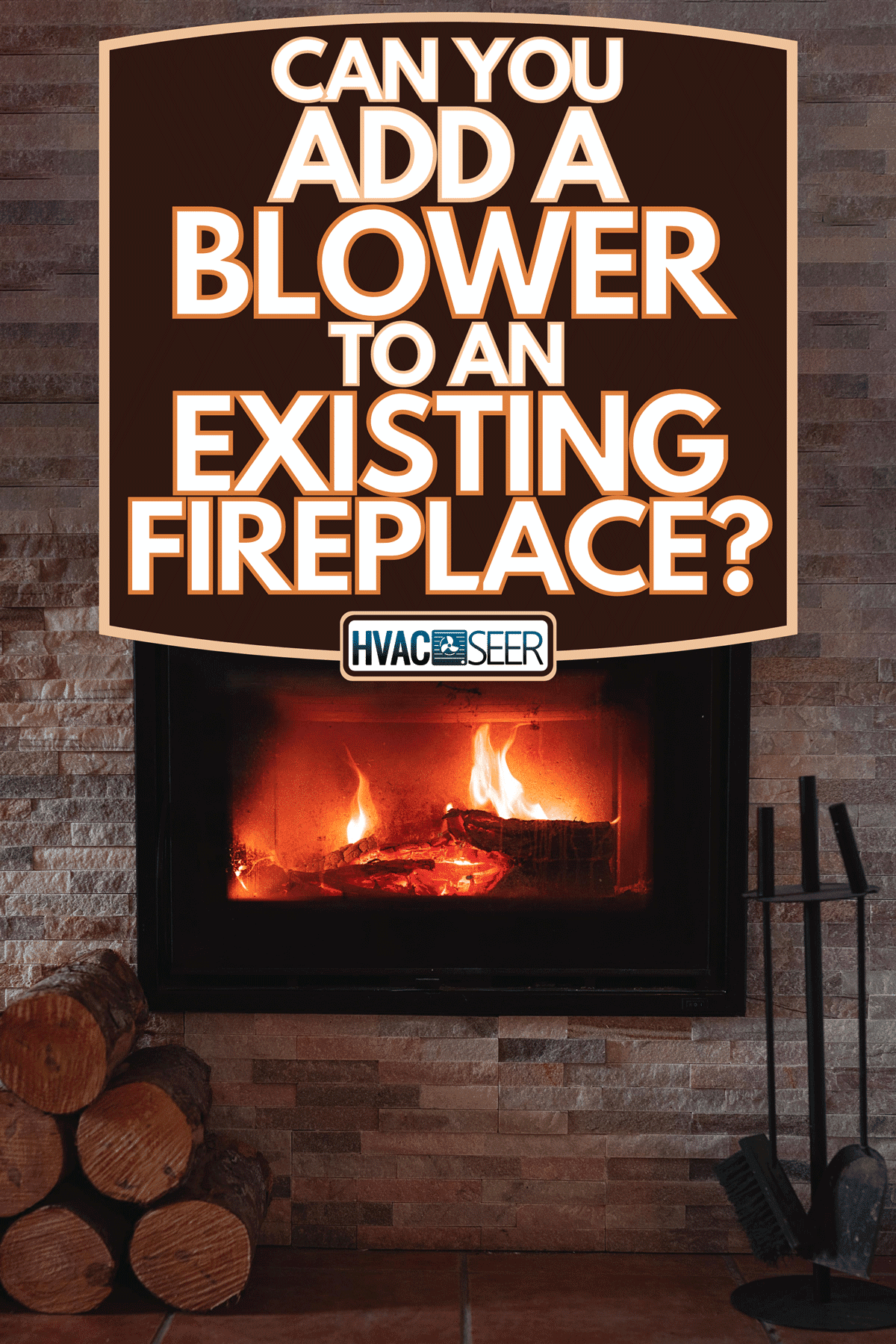 ¿Se puede agregar un ventilador a una chimenea existente?